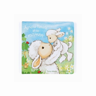 Jellycat Agneau Timide Et Sa Maman Livre and Bashful Cordero Medium | YTEF-31497